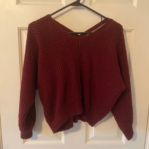 Maroon Sweater
